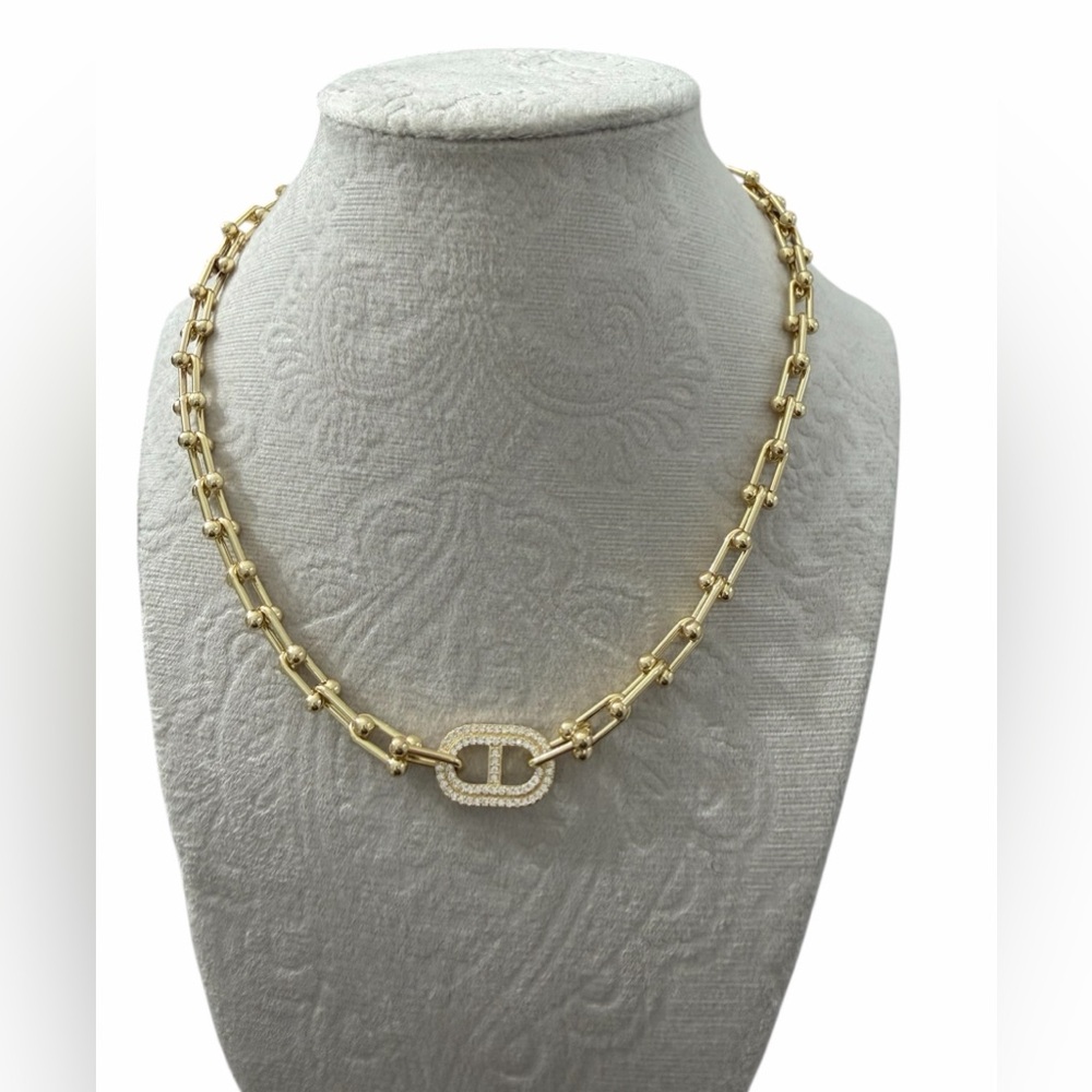 14K Gold Plated Elegant Necklace
